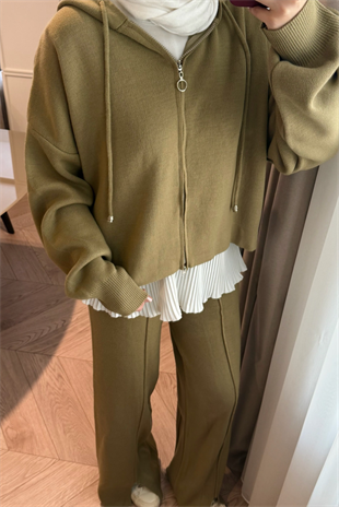 Premium Triko Takım-Çağla