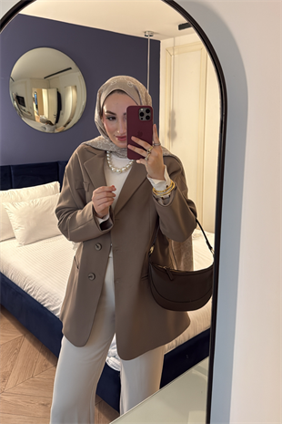 Reyna Viskon Ceket-Vizon