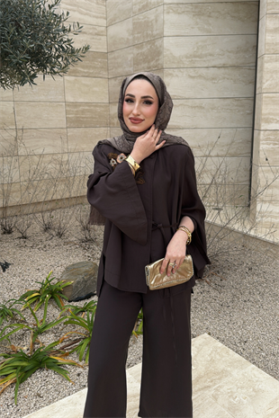 Roger Pantolonlu Takım - Acı Kahve(ÖN SİPARİŞ)