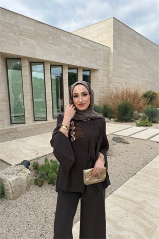 Roger Pantolonlu Takım - Acı Kahve(ÖN SİPARİŞ)