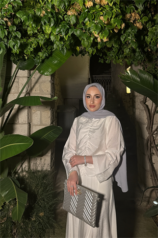 Tate Etekli Takım - Ekru