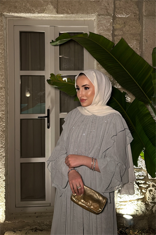 Voge Etekli Takım - Mint Gri