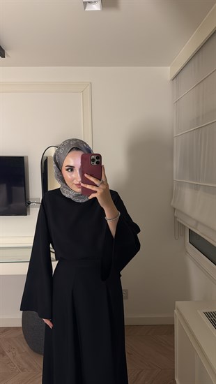 Volan Kol Stella Etekli Takım - Siyah