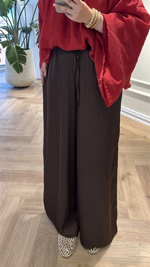 ZRA Model Salaş Pantolon Kahverengi 