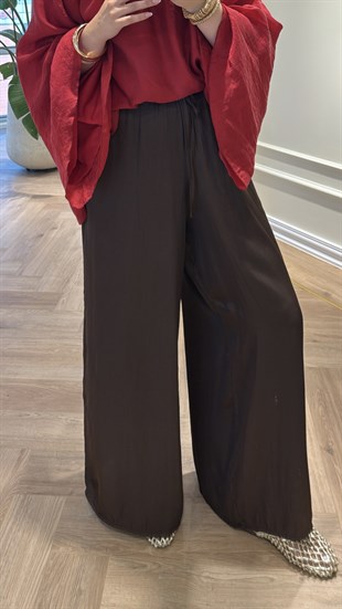 ZRA Model Salaş Pantolon Kahverengi 