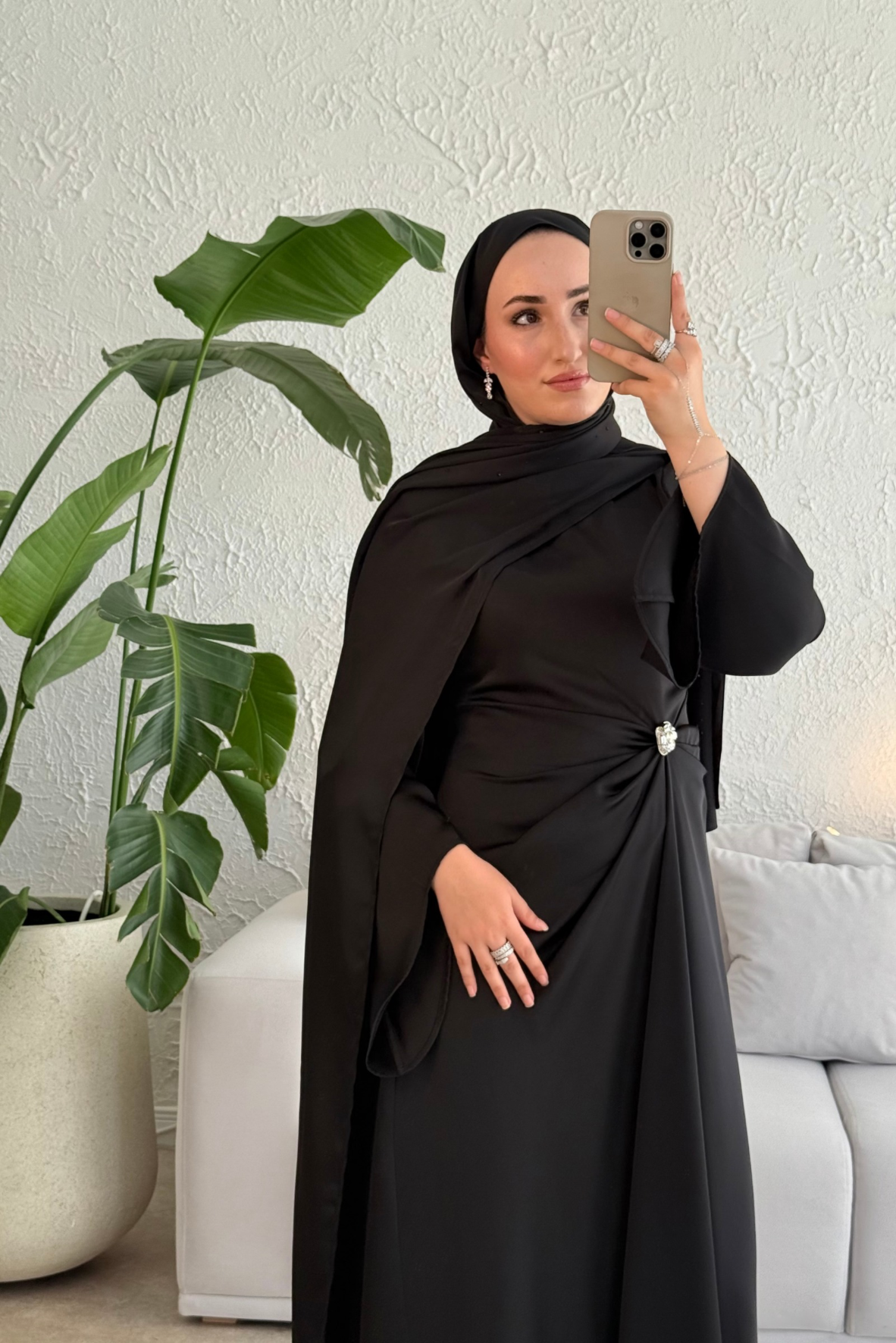 Since özel seri premium elbise -siyah 