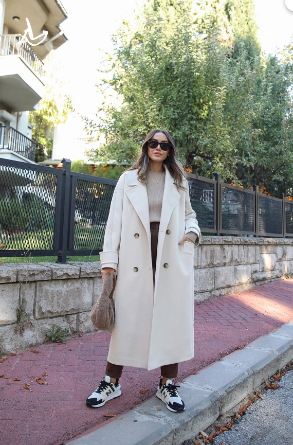 Massimo model kaşe kaban-bej - vakronline