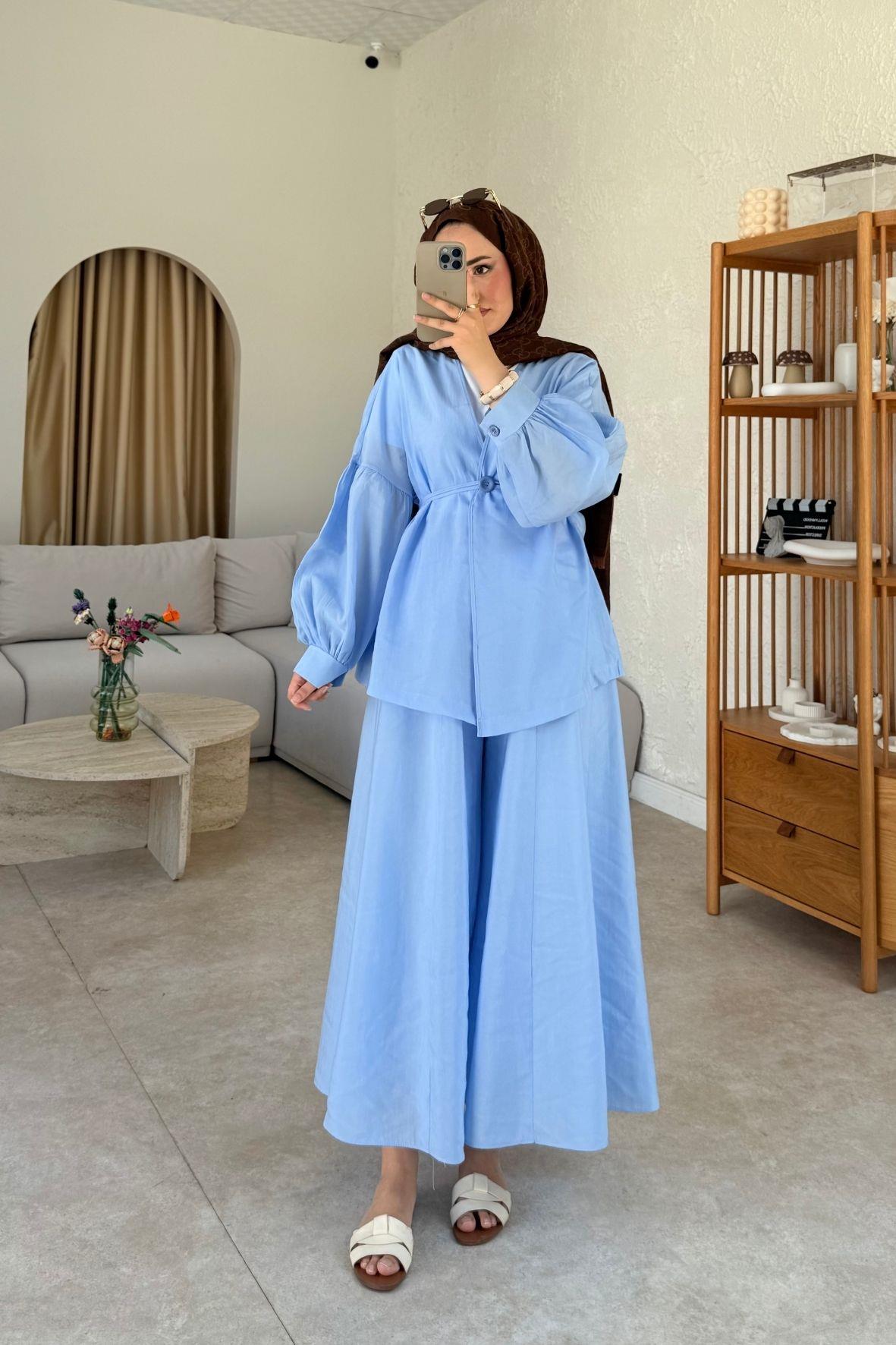 Liva premium takım mavi - Vakronline