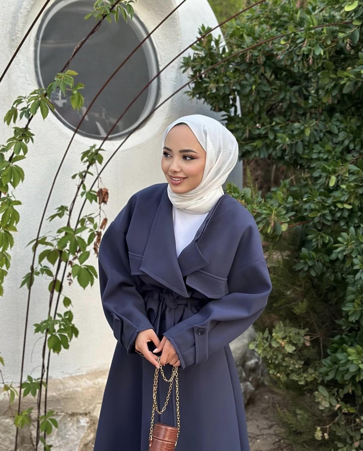 Case kaşe ceket-lacivert - vakronline