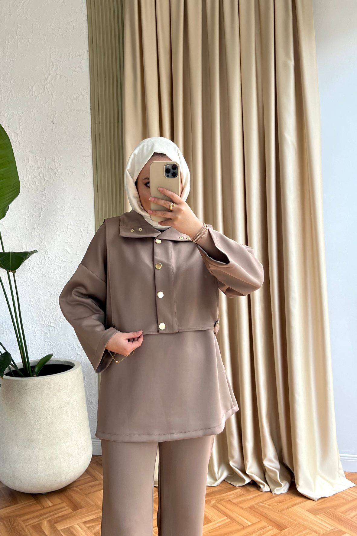 Yelekli scuba takım -vizon - vakronline