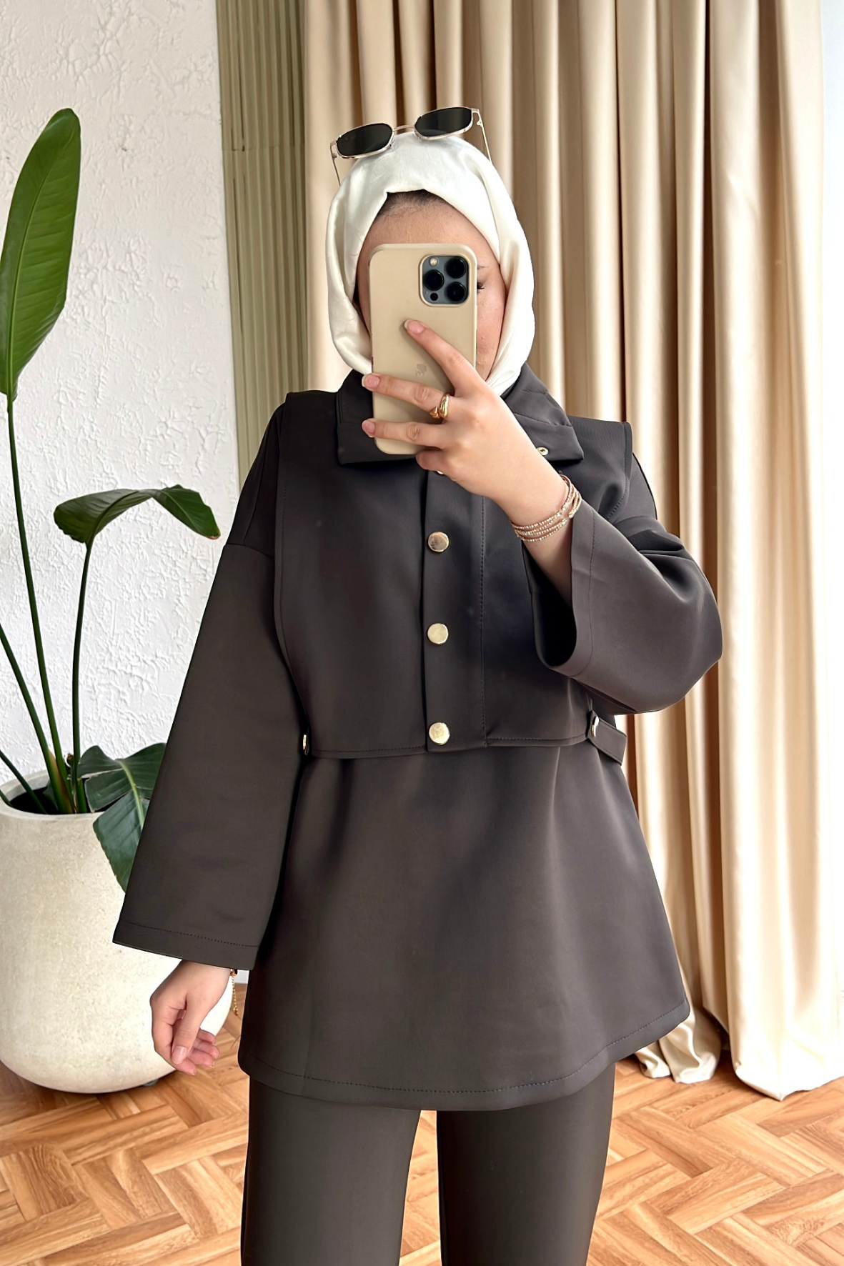 Yelekli scuba takım -antrasit - vakronline