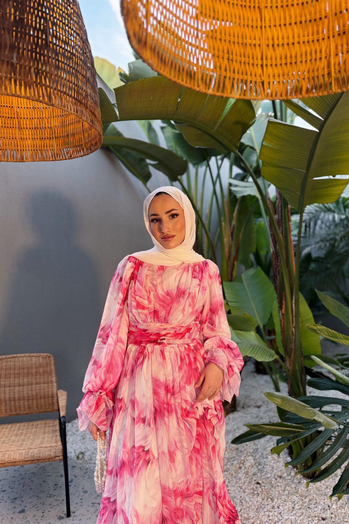 Cavalli elbise -pembe - vakronline