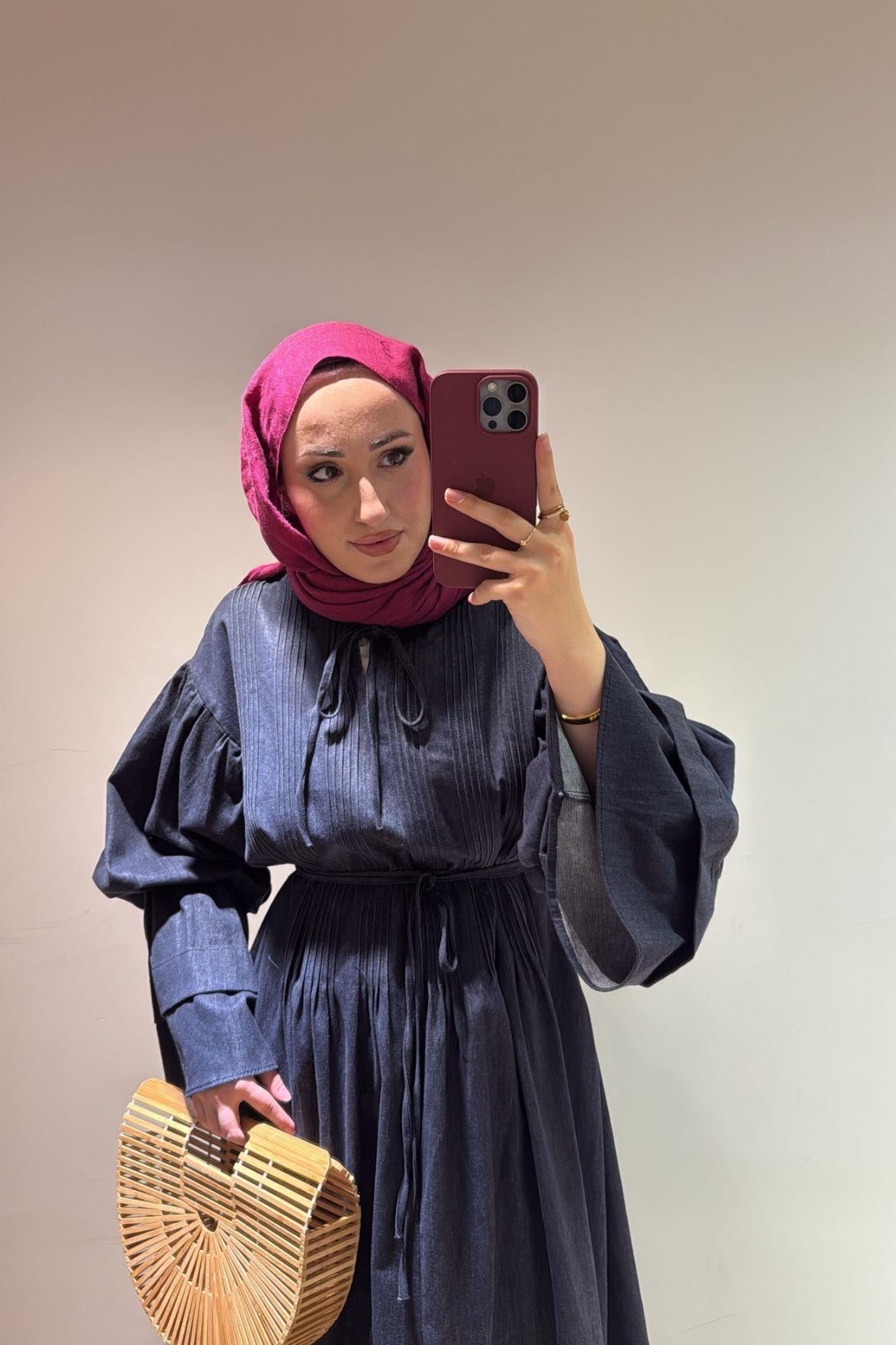 Balon kol Kot Elbise-520