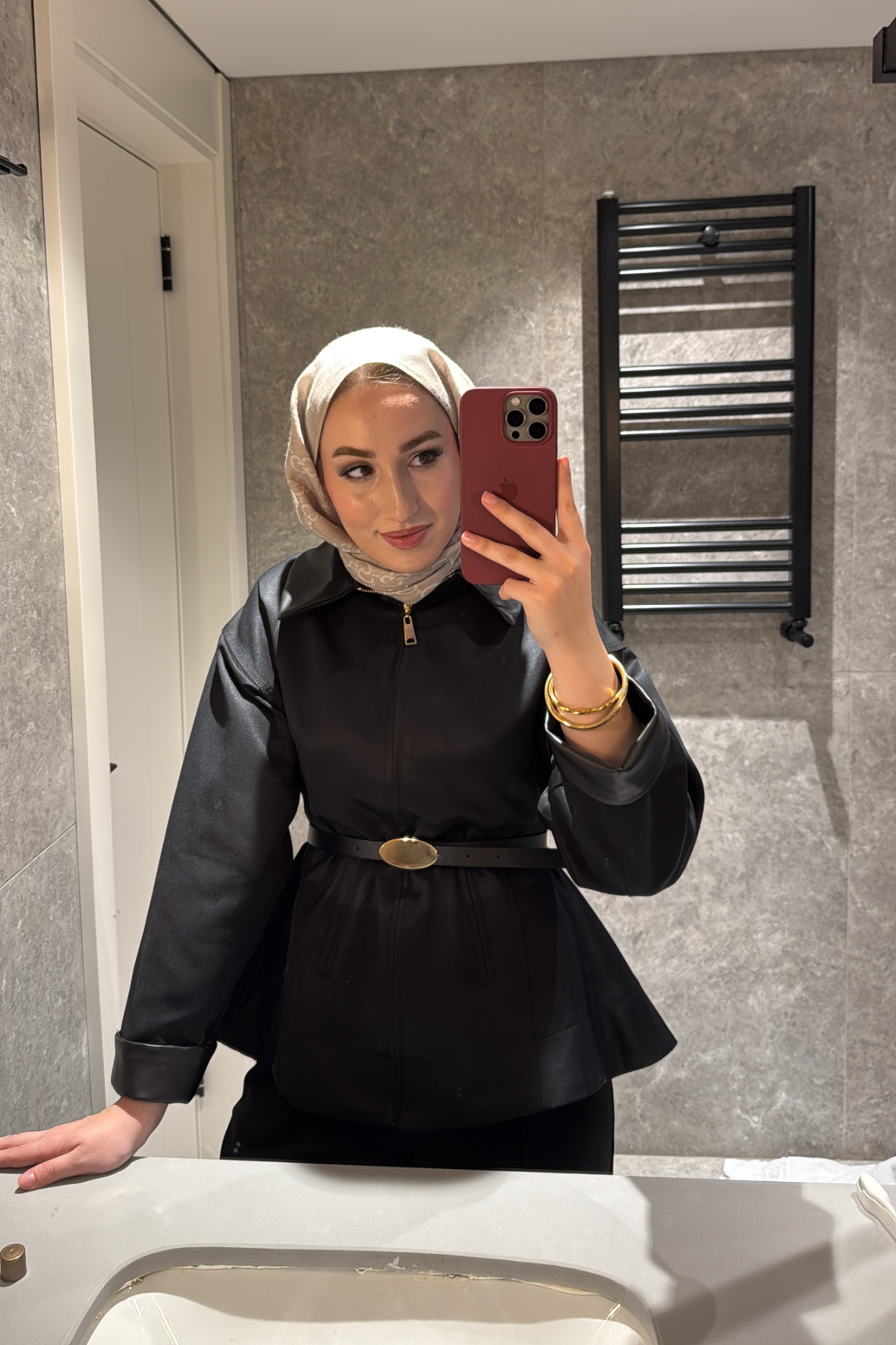 Barbour Bel Detaylı Trenç-Siyah-51221