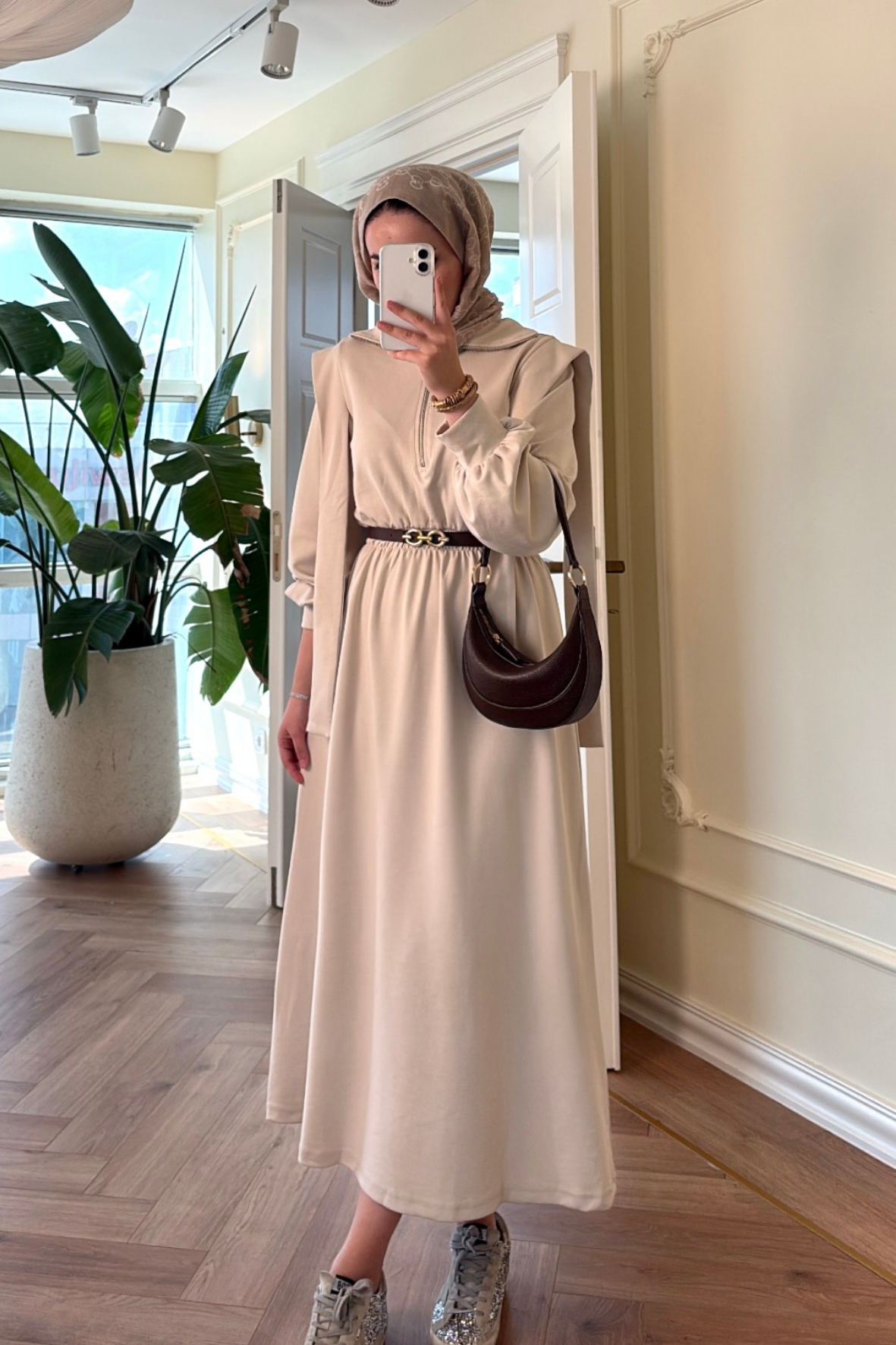 Frida oysh elbise - vakronline-k1814