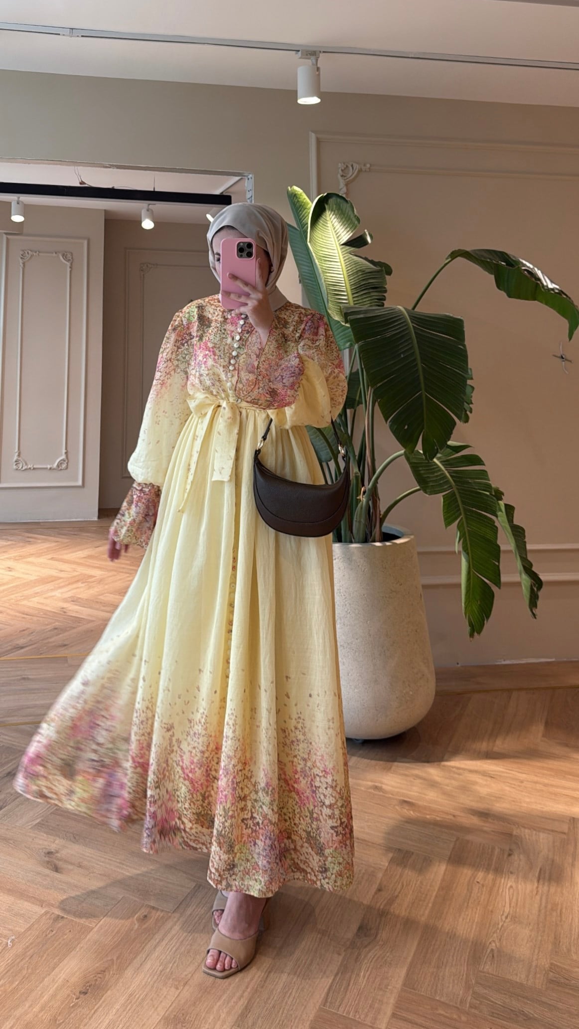 Helena Elbise - Sarı -5039