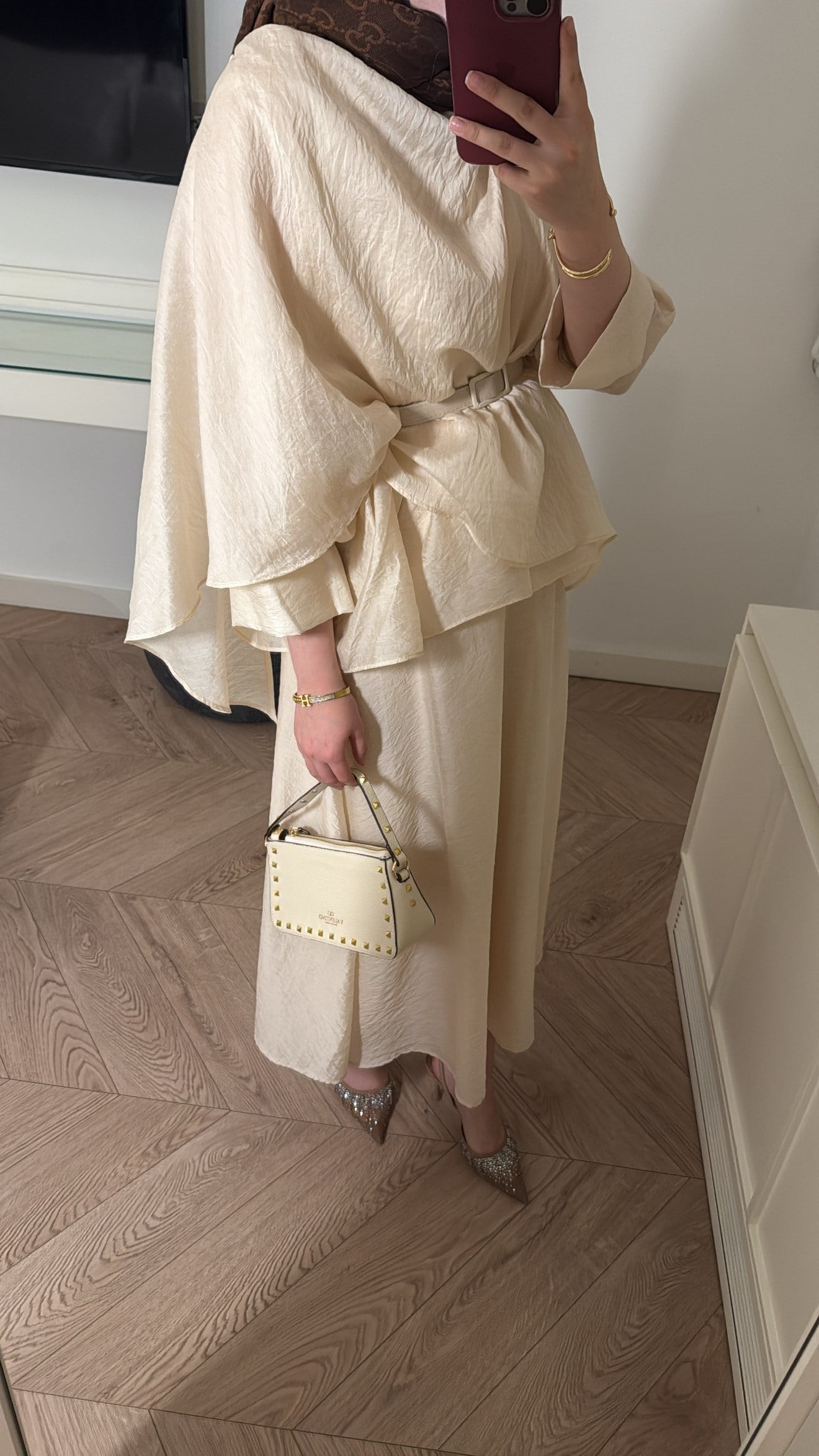 Keddy Kemerli Takım - Bej -5302