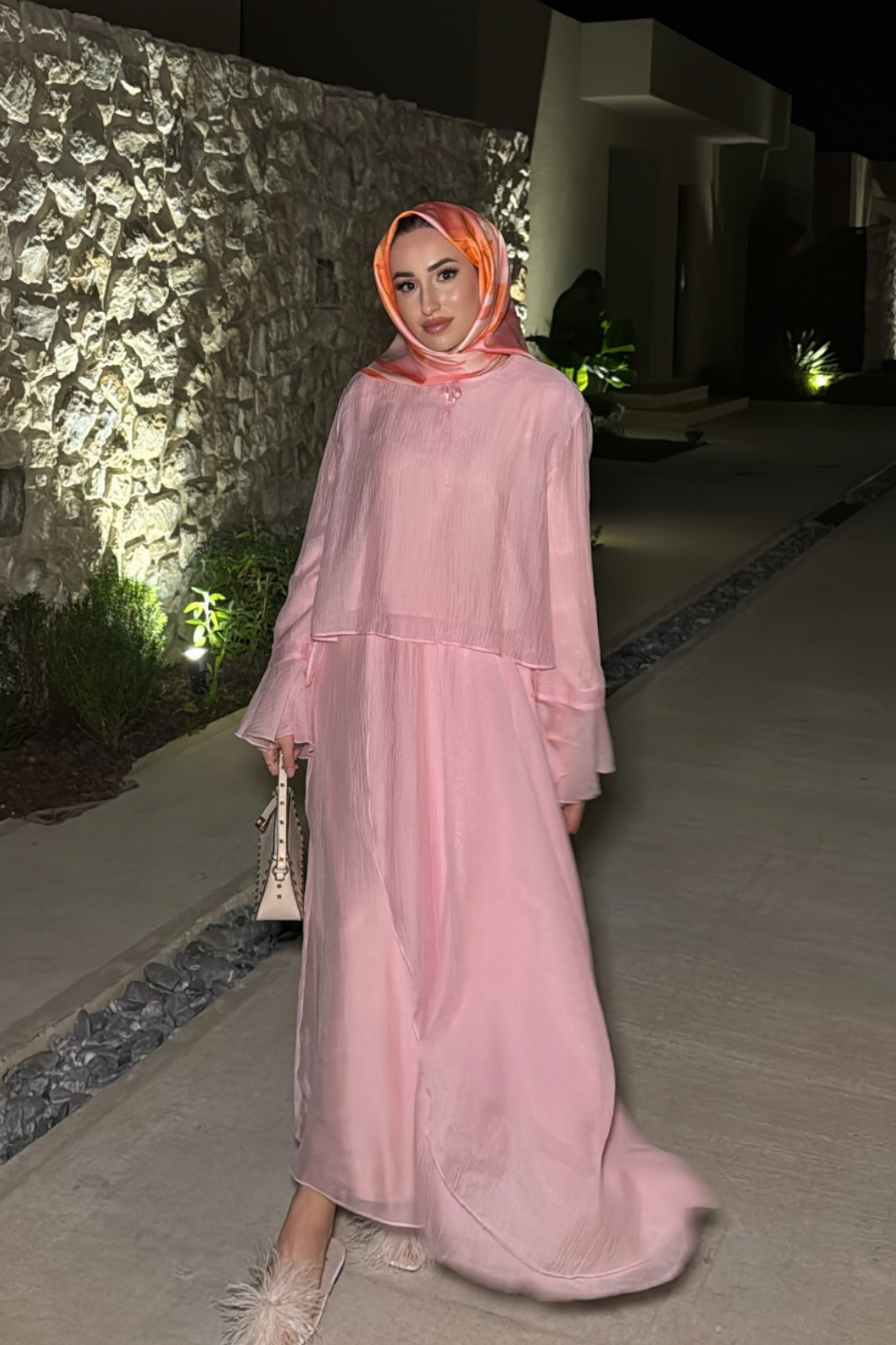 Lucy Etekli Takım - Pembe-5691