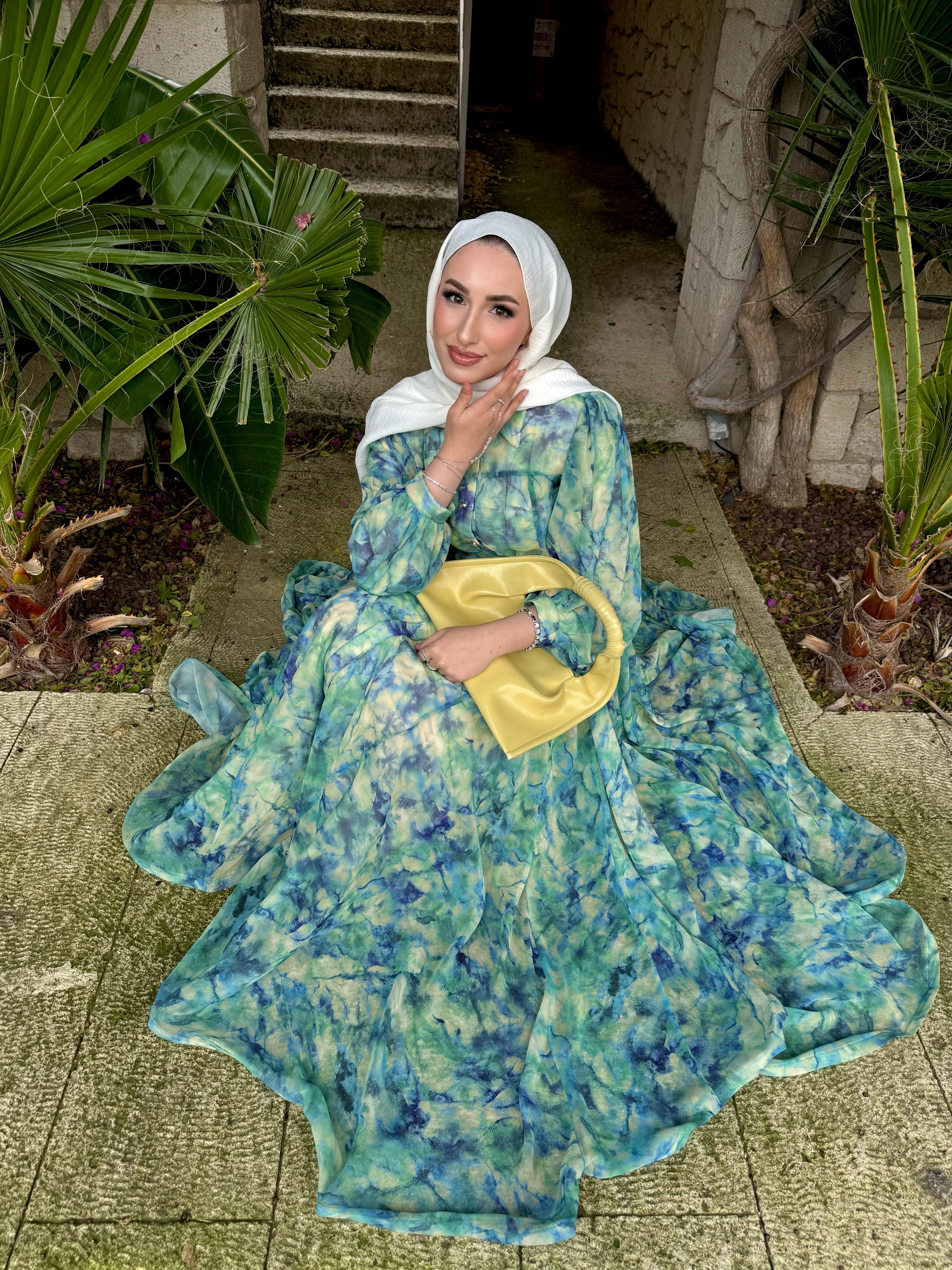 Martine Elbise - Yeşil -8376