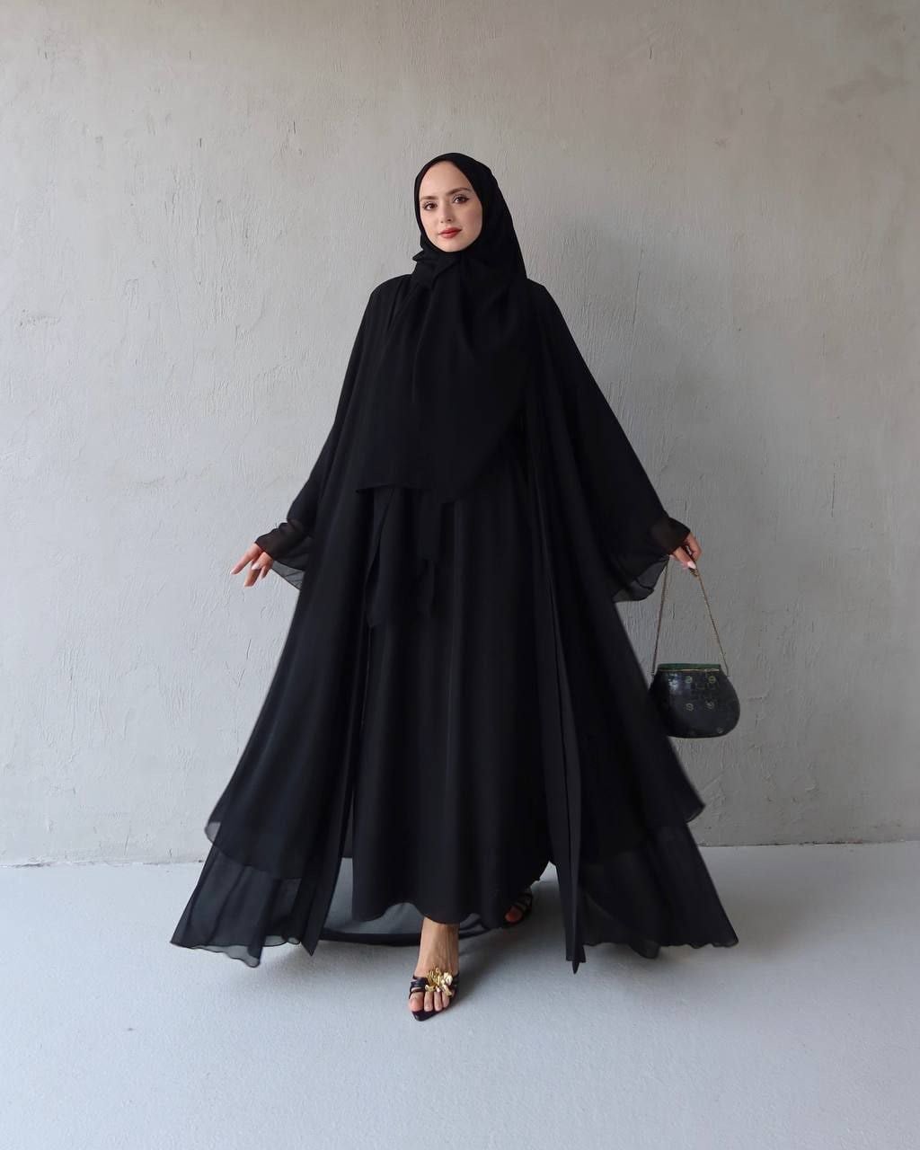 Zarya Abaya-Siyah