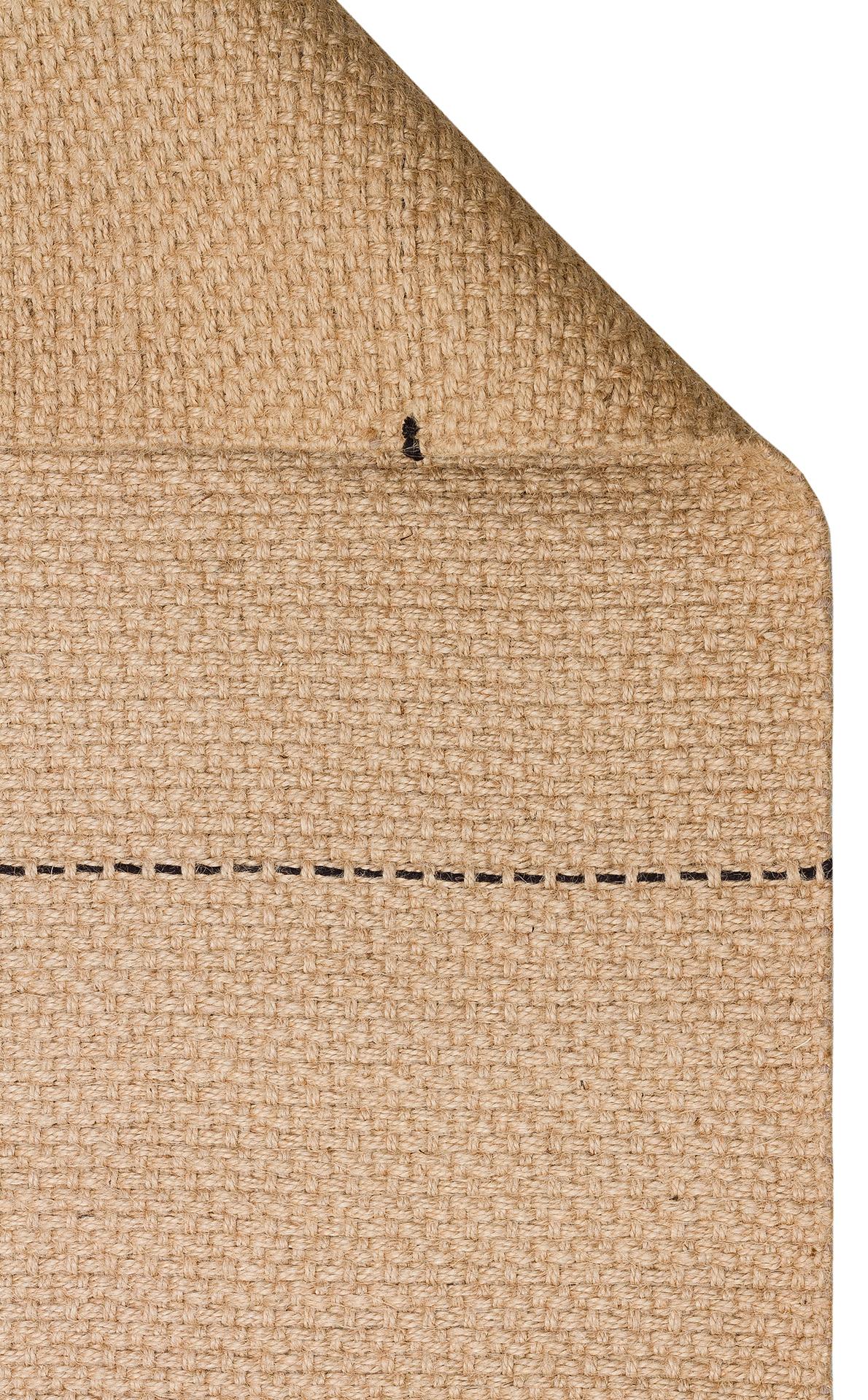 Jüt ve Pamuk ile Üretilen Çift Taraflı Modern Kilim