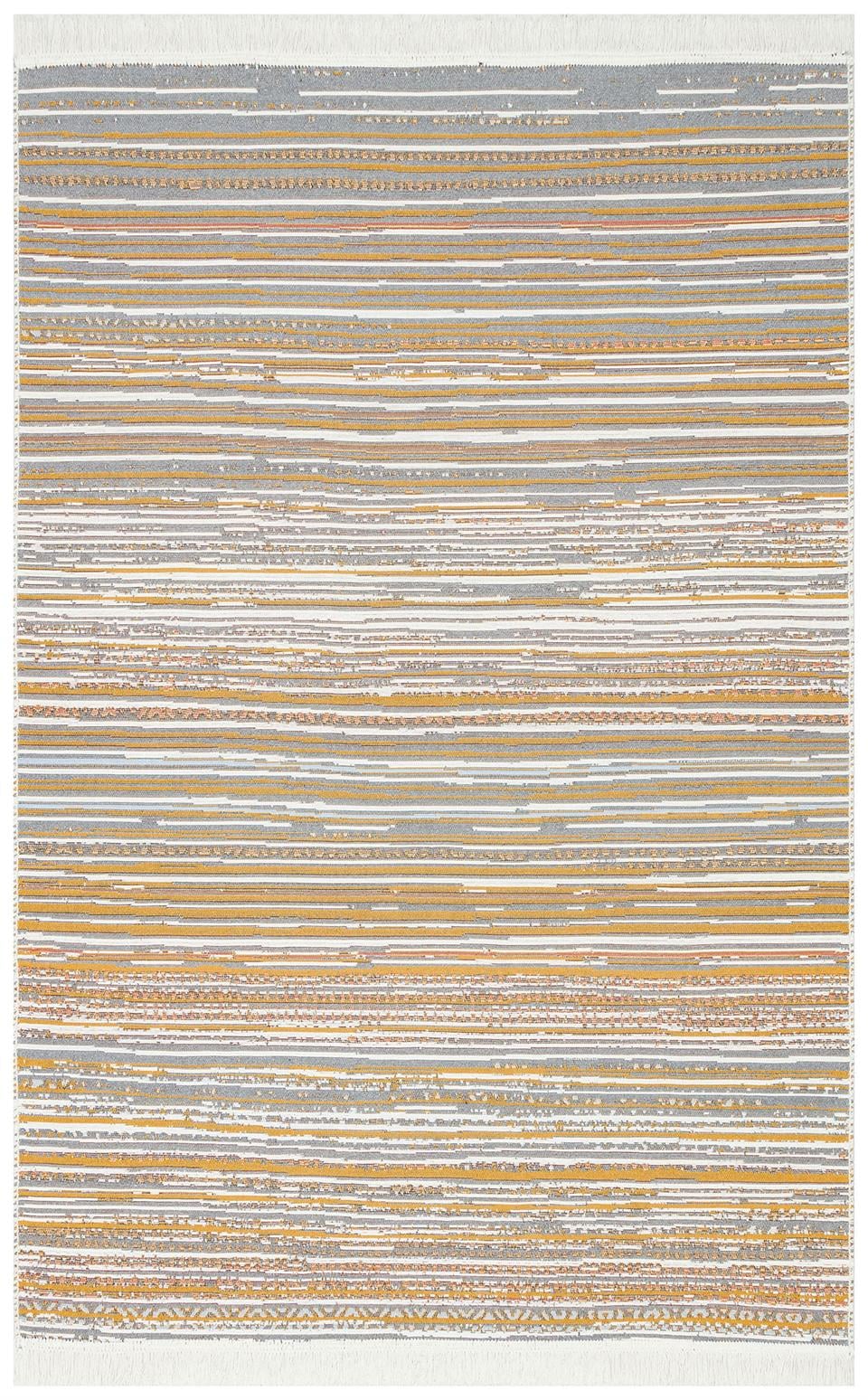 Yıkanabilir Çift Taraflı Modern Desenli Dokuma Kilim