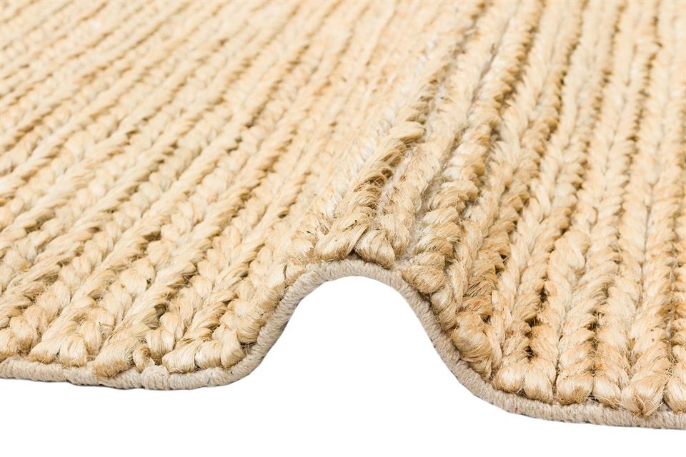 El Dokuma Naturel Jüt Hasır Halı 
