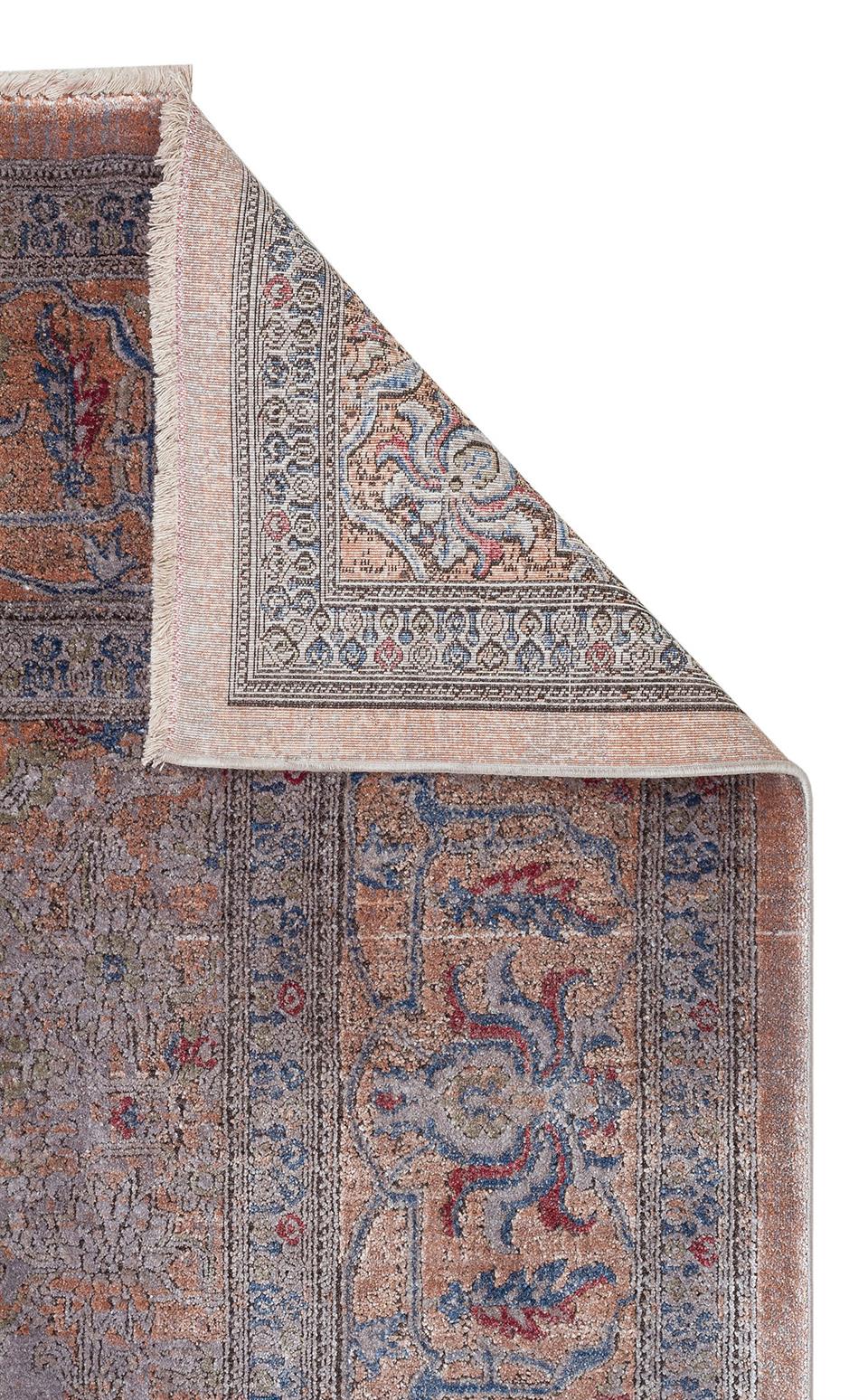 Özel Boyama İşlemi İle Üretilen Yüksek Alçak Dokuya Sahip Zengin Renkli Şık Salon Halısı