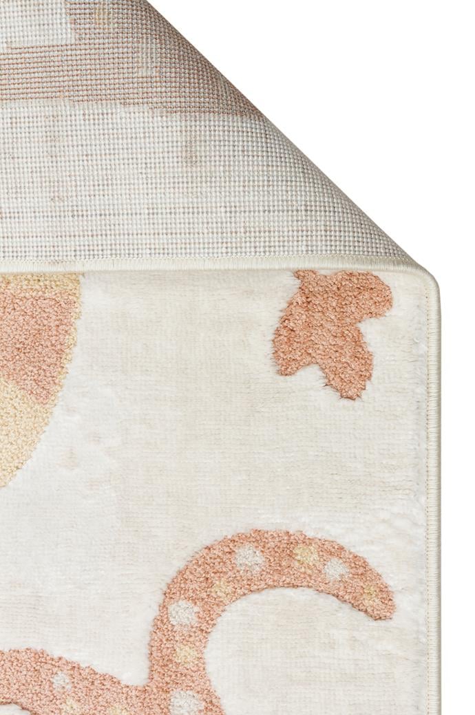 Pastel Renkli Hav ve Toz Vermeyen Çocuk Halısı