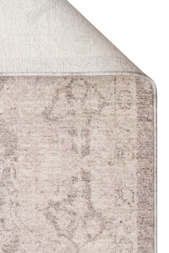 Vintage Eskitme Desenli Modern Yumuşak Dokulu Makine Halısı