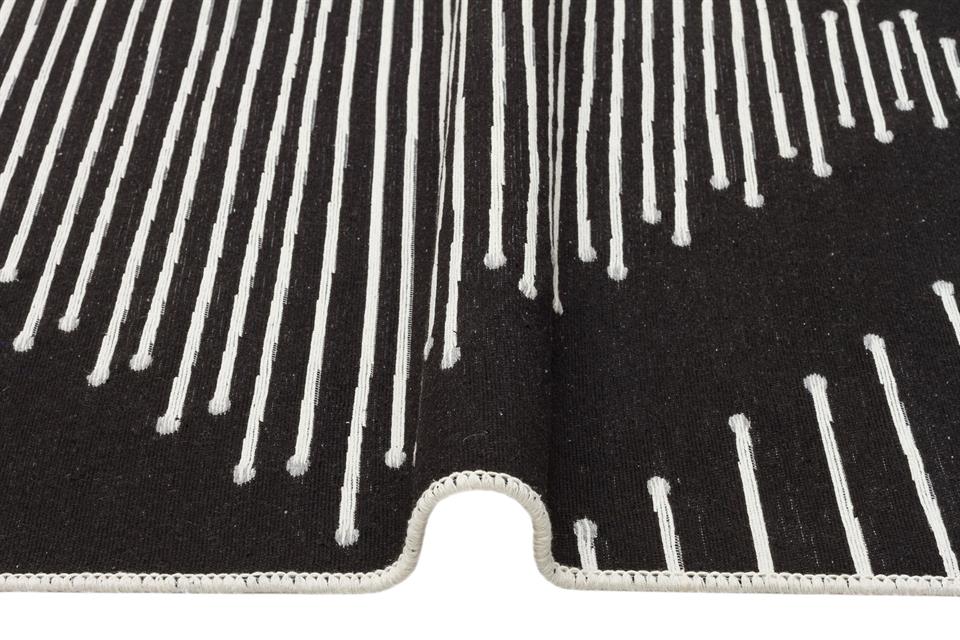 Yıkanabilir Çift Taraflı Modern Desenli Dokuma Kilim
