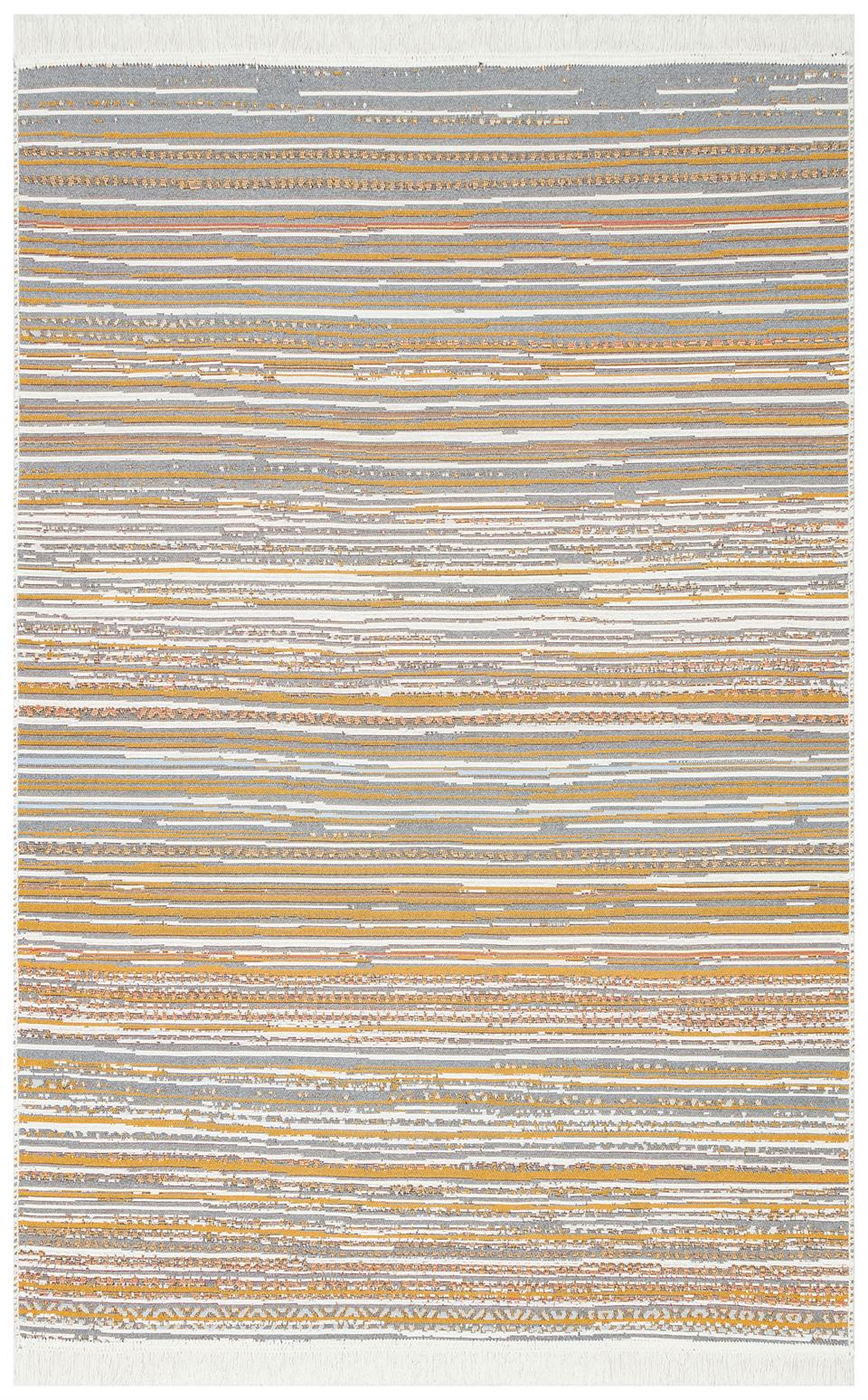 Yıkanabilir Çift Taraflı Modern Desenli Dokuma Kilim