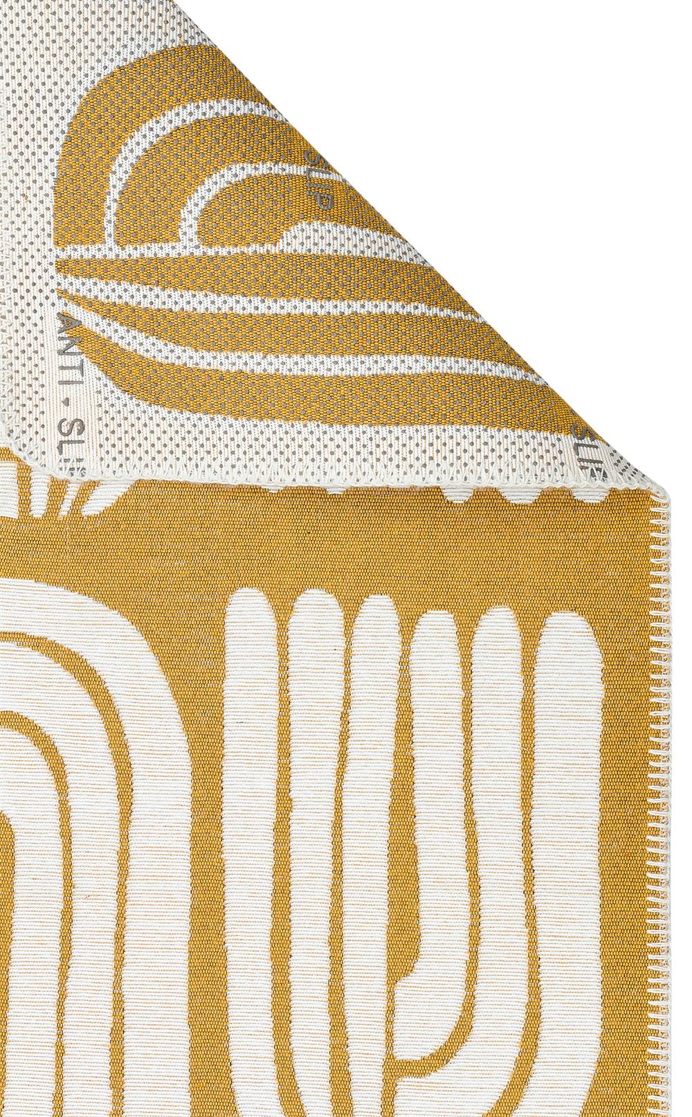 Yıkanabilir Kaymaz Tabanlı Modern Pamuk Kilim