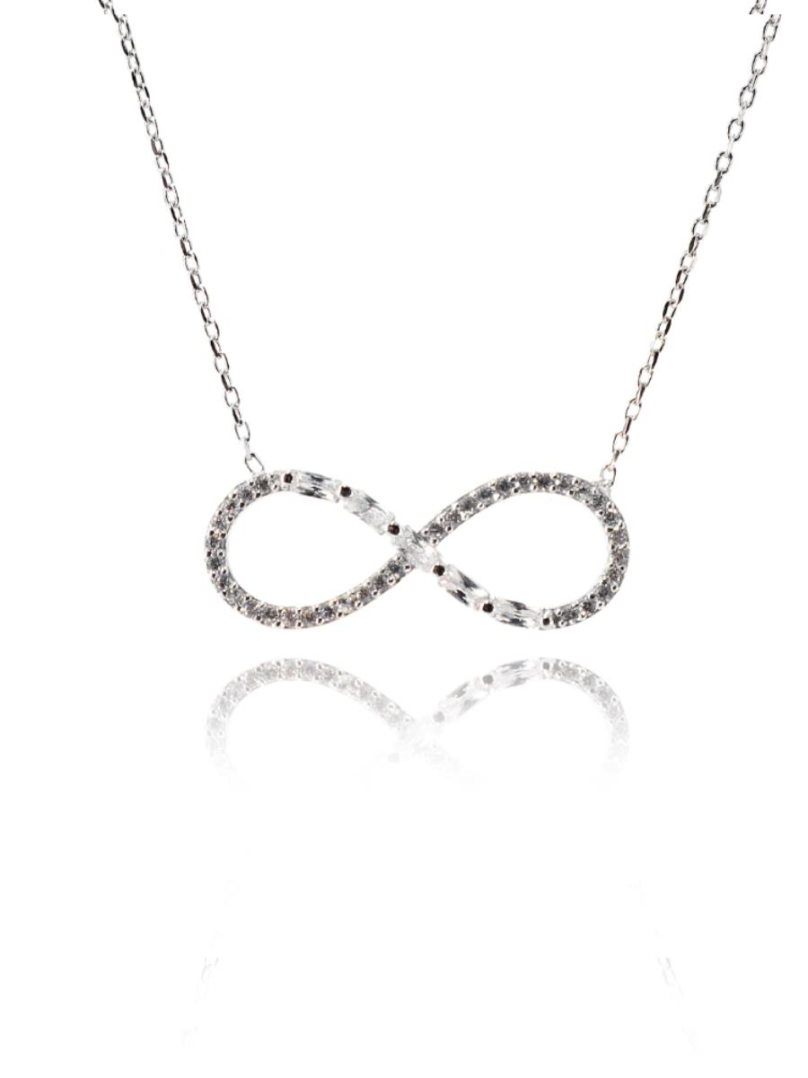 Baget Taşlı Sonsuzluk Kolye