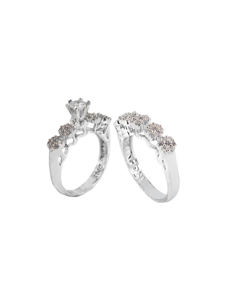 İkili Tek Taş Yüzük