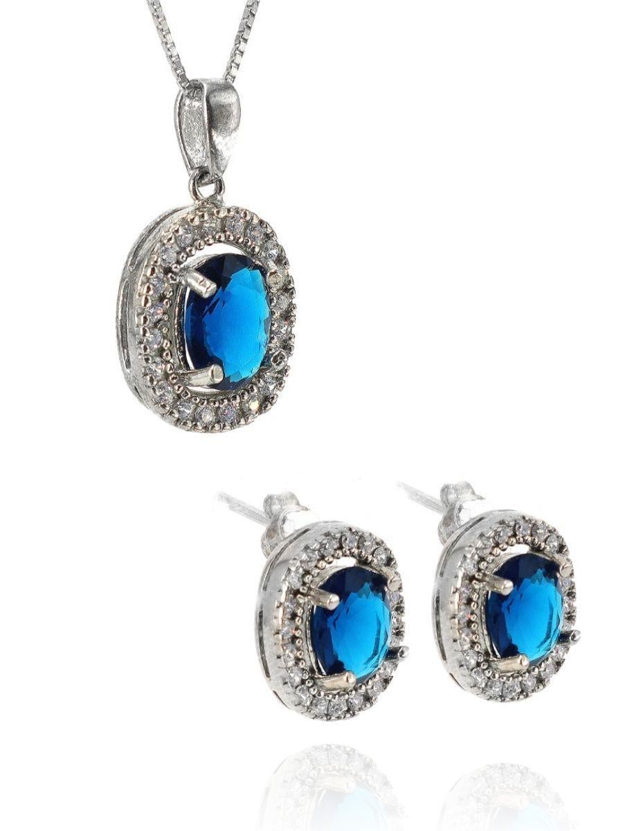 Safir Taşlı SET