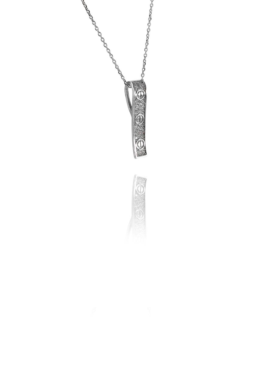 Taşlı Çubuk  Kolye