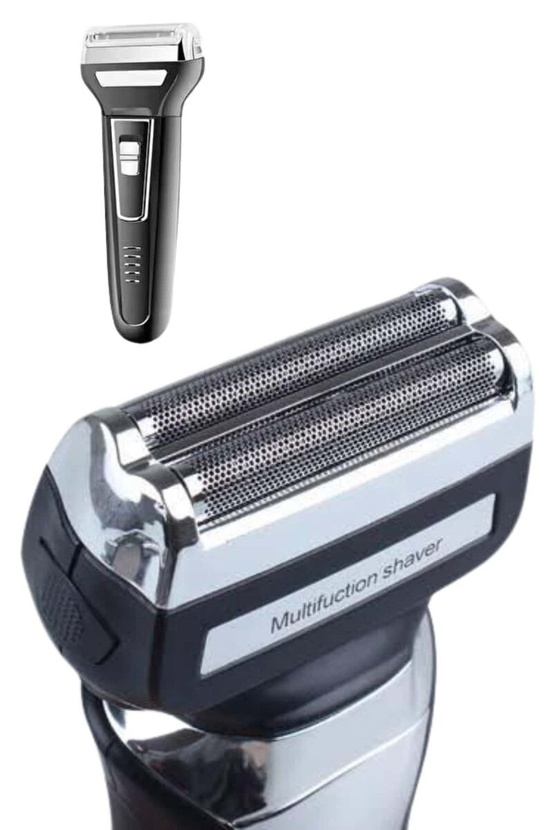 3'lü Set Saç Sakal Kesme Traş Makinesi Burun Kılı Alma Tıraş Makinesi