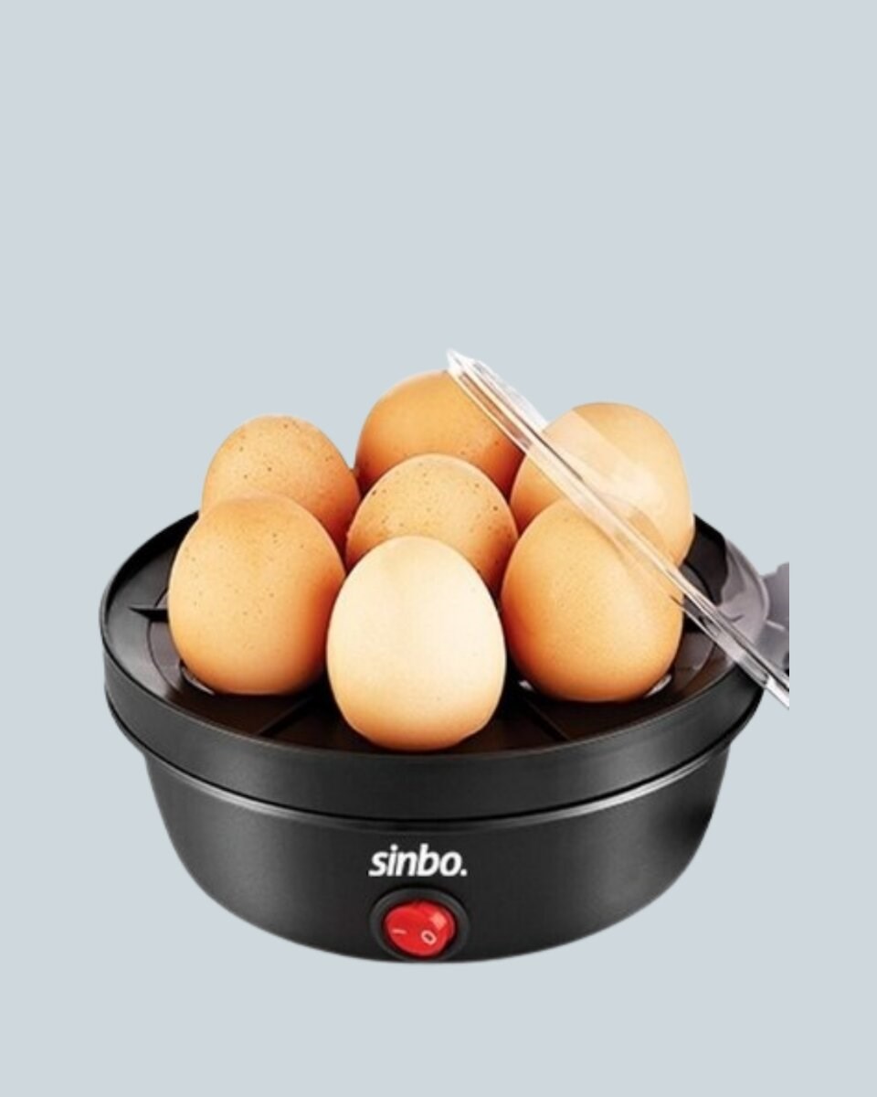 7 Yumurta Kapasiteli Buharlı Yumurta Pişirme Cihazı Sesli Uyarılı