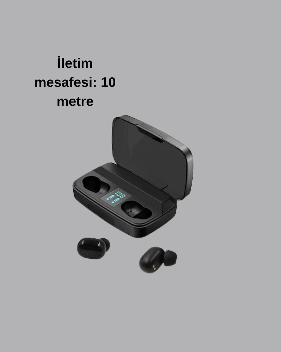 A10s TWS Bluetooth 5.0 Kulaklık – Powerbank’li Şarj Kutusu, Dokunmatik Kontrol, Gerçek Stereo