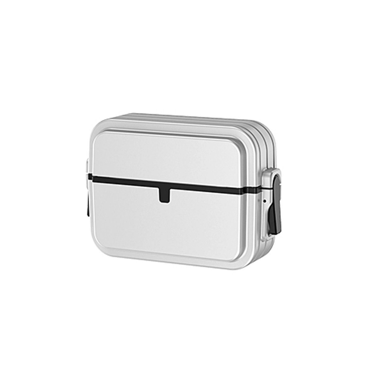 Airpods 3 (3.nesil) 404 Kilitli Kılıf - Gri