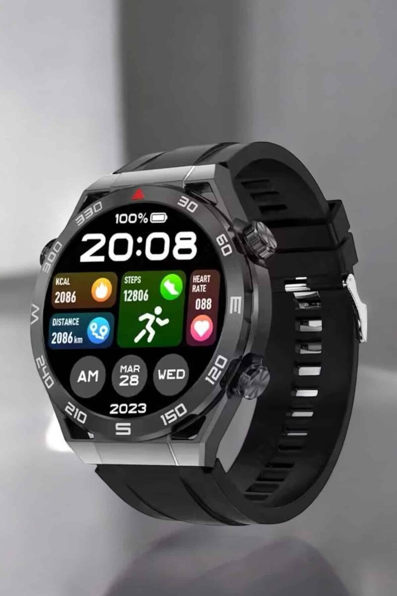 Akıllı Saat Yeni Nesil 2024 Model Metal Kordonlu Bluetooth Bağlantılı