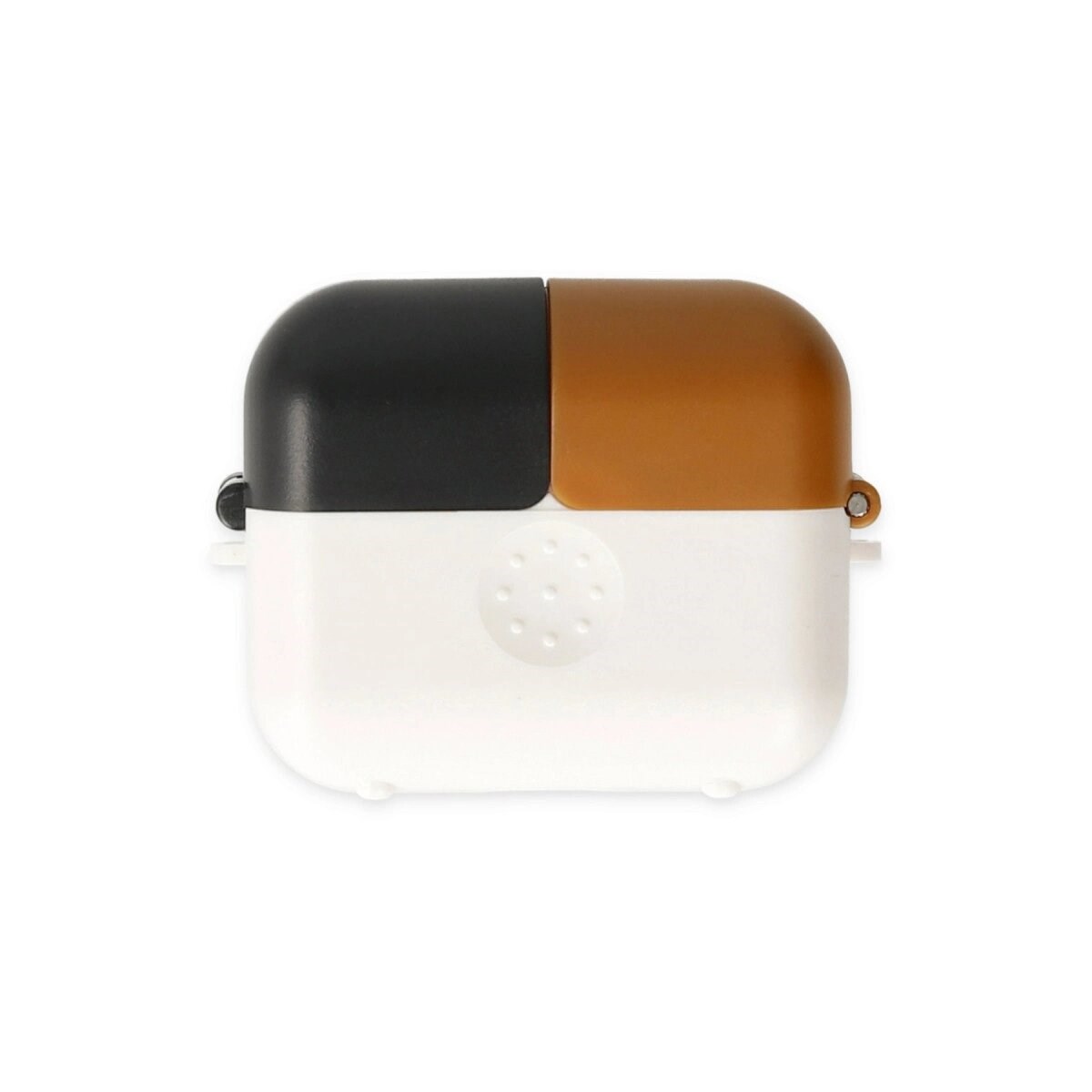 Apple Airpods 3 (3.nesil) Basmalı Kılıf - Beyaz-siyah-kahverengi