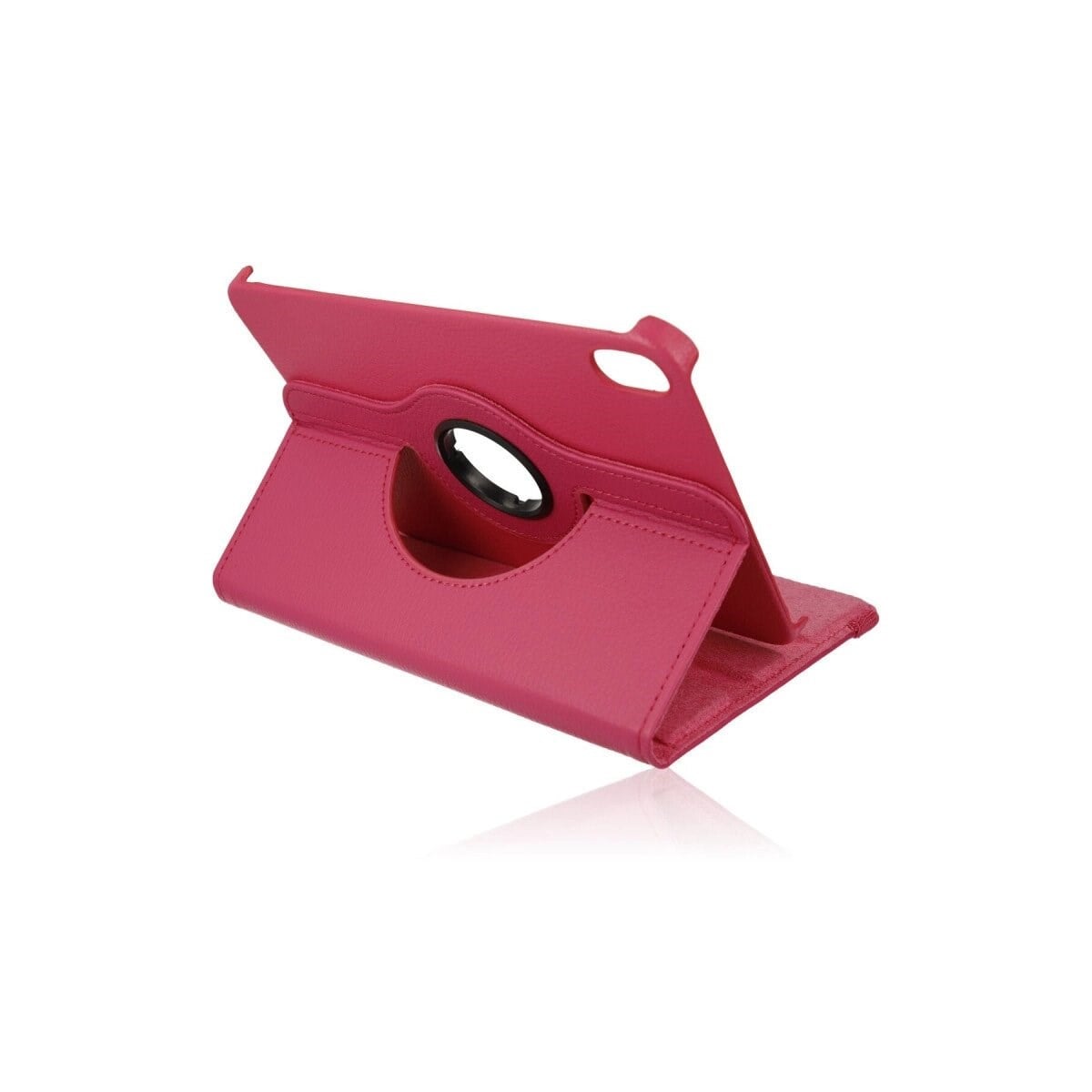 Apple İpad Mini 6 Kılıf 360 Tablet Deri Kılıf - Pembe