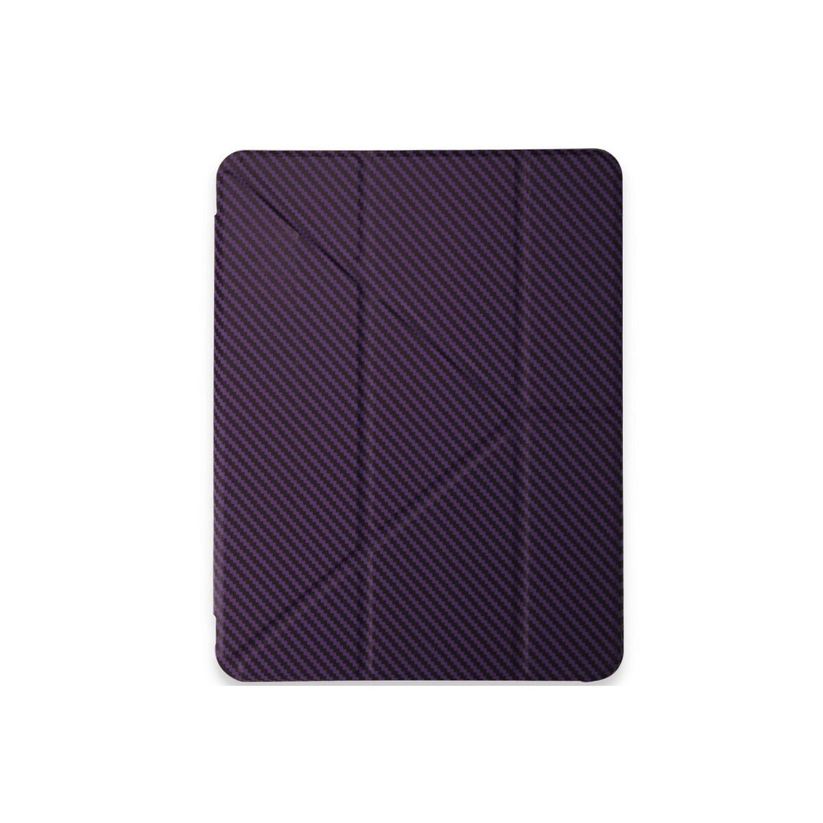 Apple İpad Pro 13 (2024) Kılıf Color Karbon Tablet Kılıfı - Derin Mor