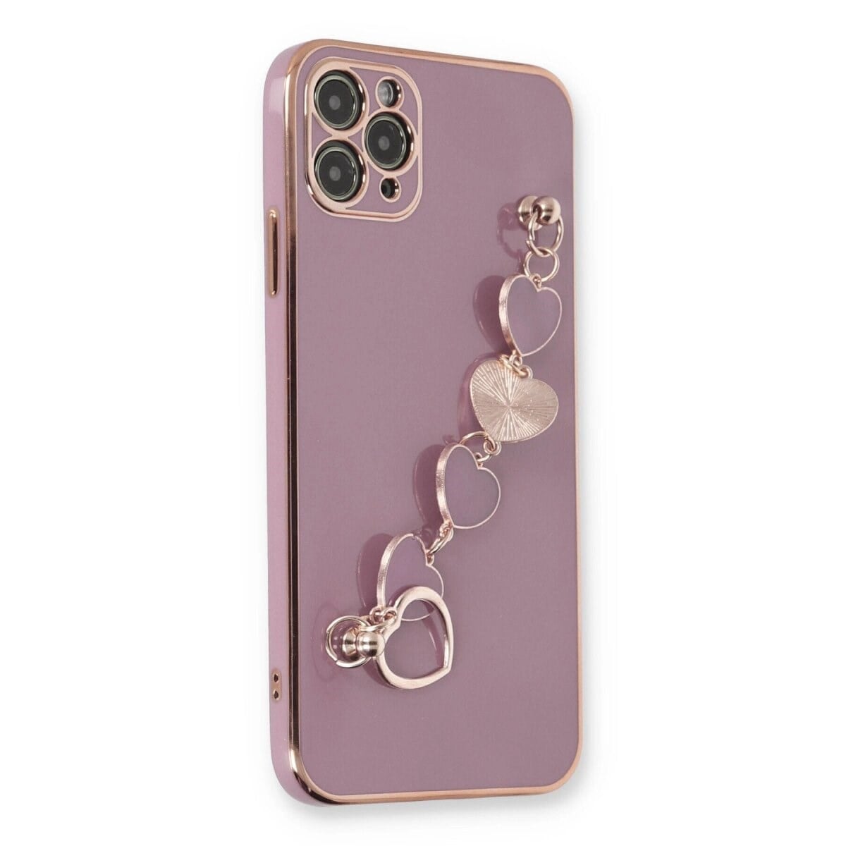 Apple İphone 11 Pro Kılıf Esila Silikon - Mor