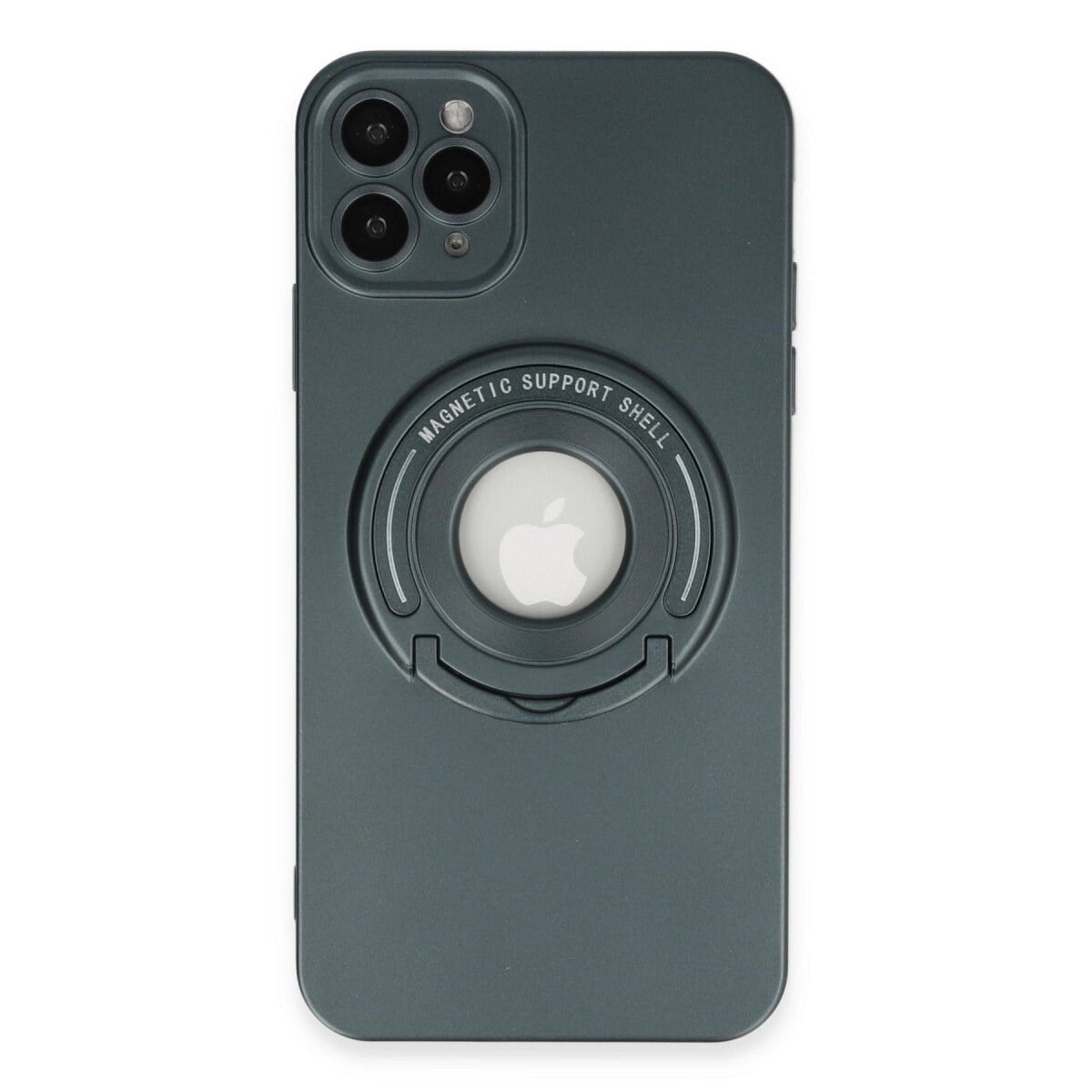Apple İphone 12 Pro Kılıf Lukka Magneticsafe Kapak - Koyu Yeşil