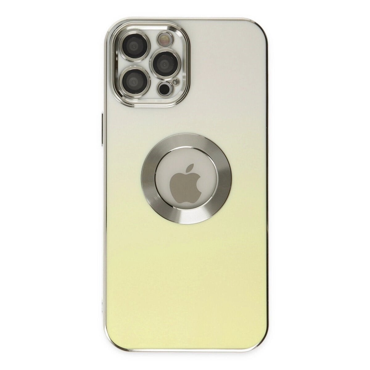 Apple İphone 12 Pro Max Kılıf Best Silikon - Sarı