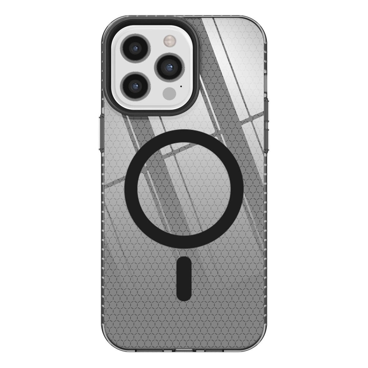 Apple İphone 12 Pro Max Kılıf Beta Magneticsafe Silikon - Siyah