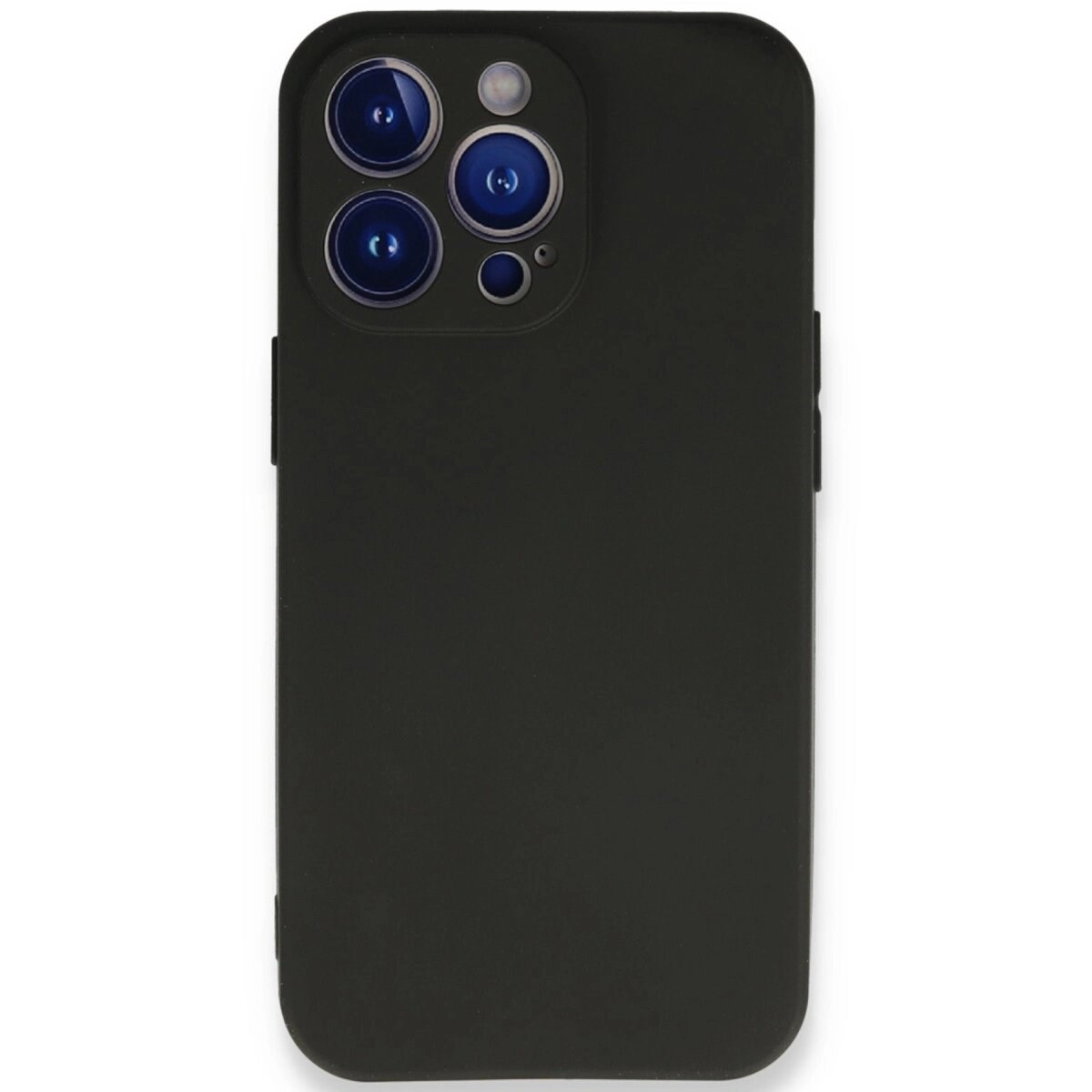 Apple İphone 13 Pro Kılıf First Silikon - Siyah